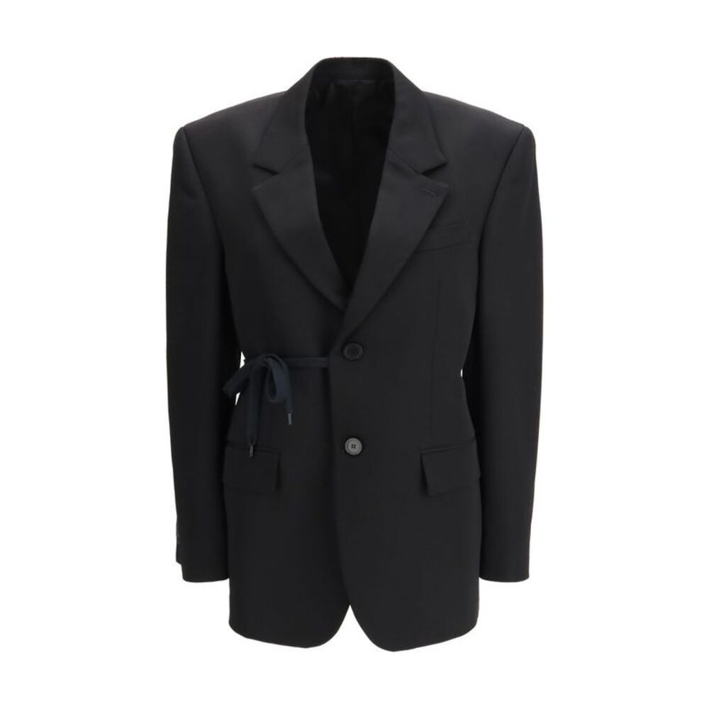 Balenciaga Black Wool Women's Jacket